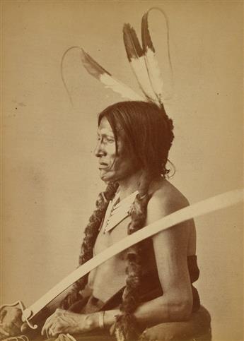 ALEXANDER GARDNER (1821-1882) Suite of 15 photographs of Sioux Delegation members who visited Washington, D.C.